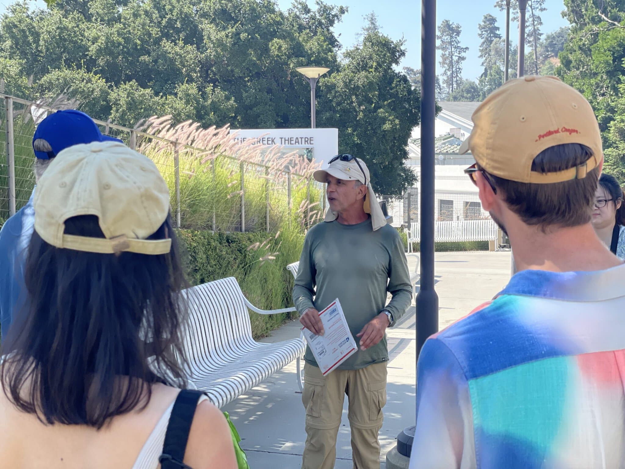 Greek Theatre meetup spot on the Griffith Observatory HIke