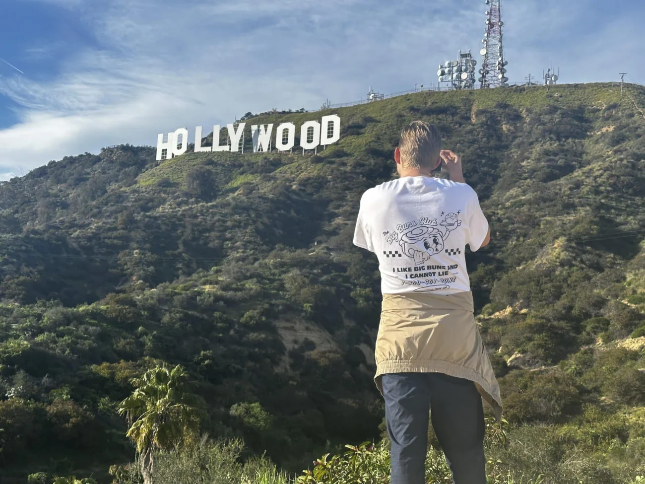 Hollywood Sign in Los Angeles - Bikes and Hikes LA