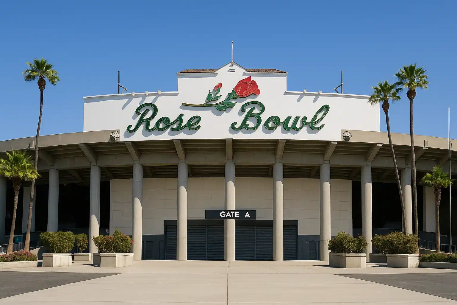 The Rose Bowl Stadium