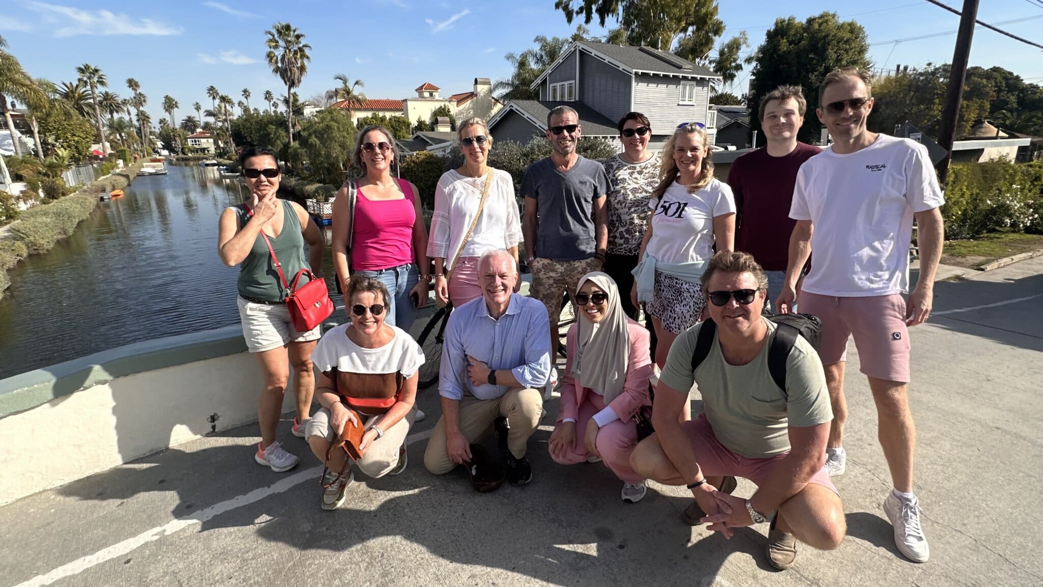 Guests at the Venice Canals