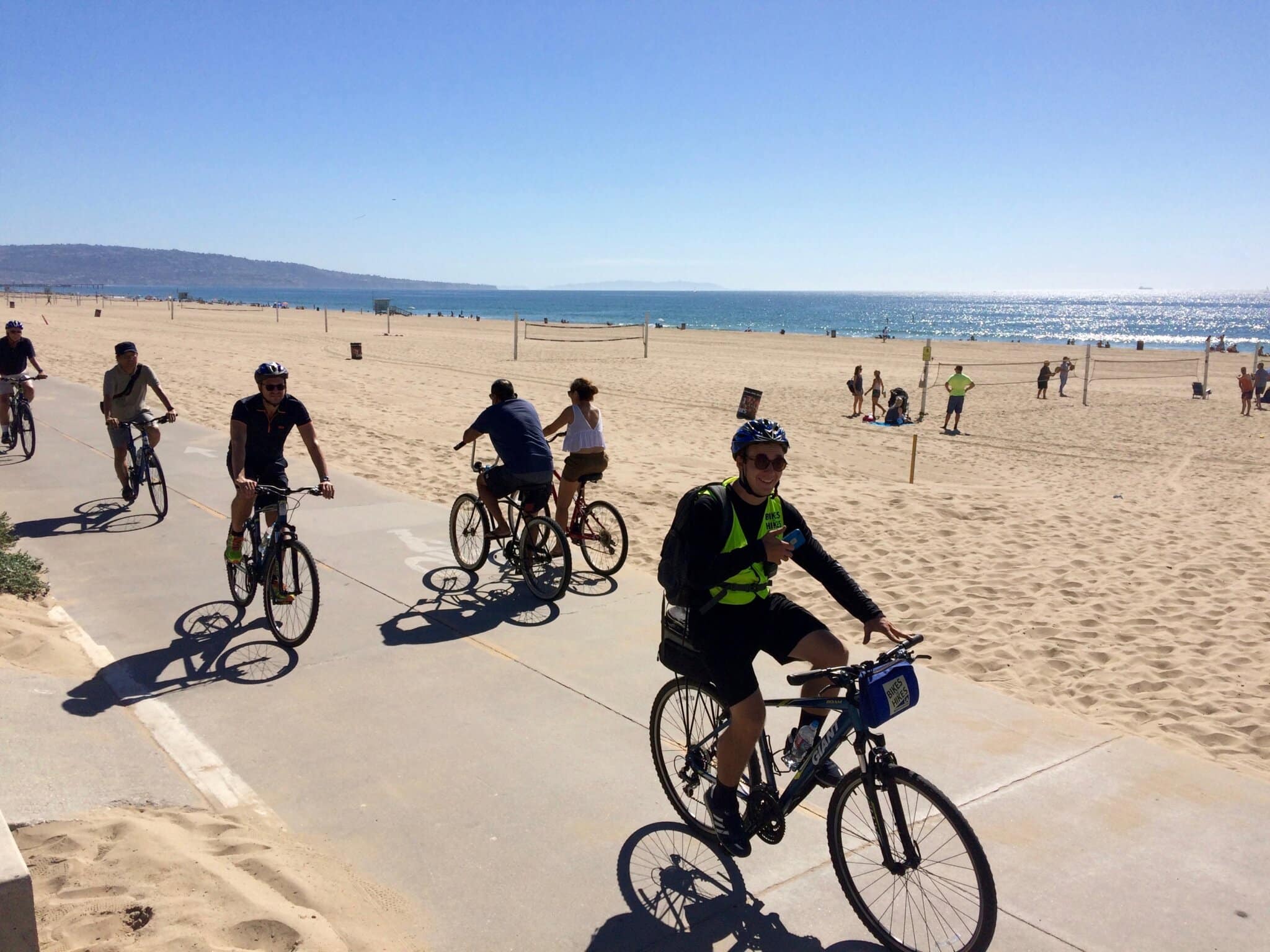 Smiling on the South Bay Bike Tour