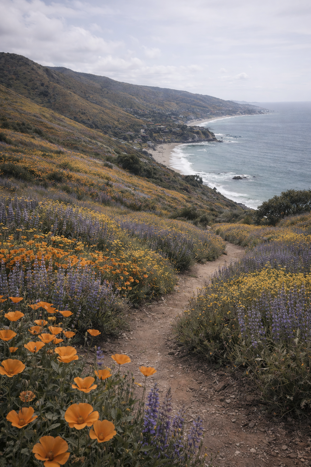 Poppies in Malibu