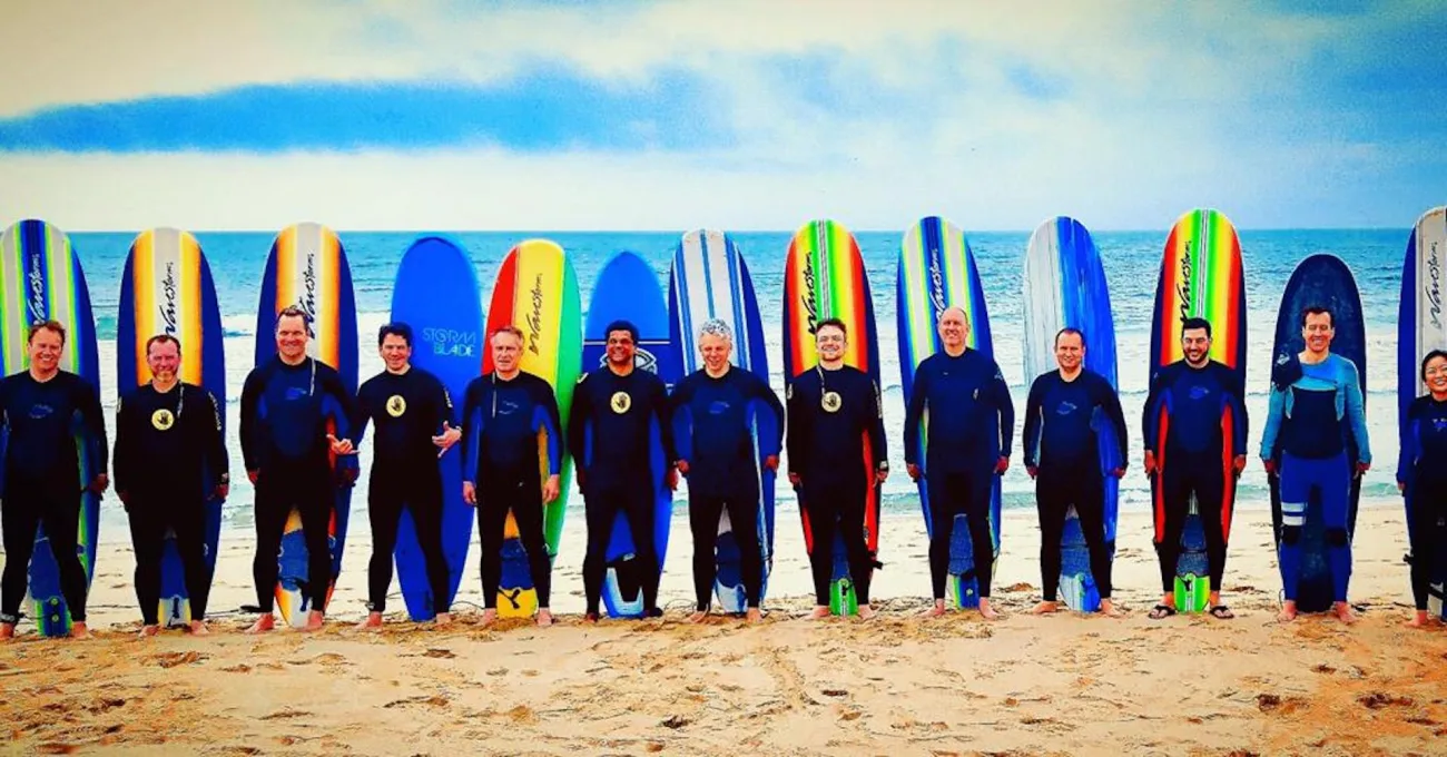 Group Surf Lessons in Los Angeles - Bikes and Hikes LA