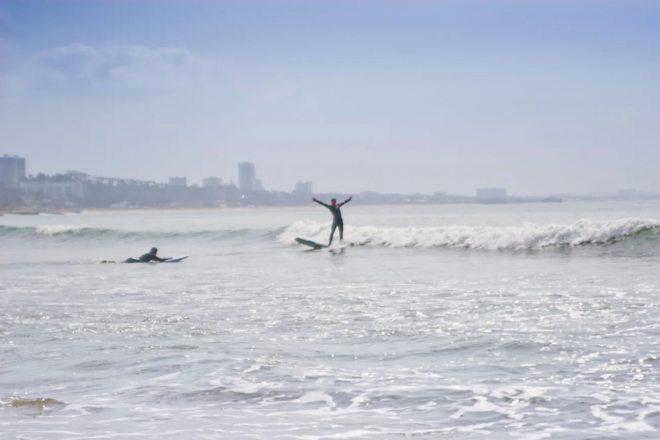 Group Surf Lessons in Los Angeles - Bikes and Hikes LA
