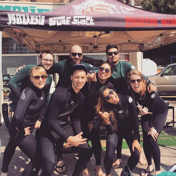 Group Surf Lessons in Los Angeles - Bikes and Hikes LA