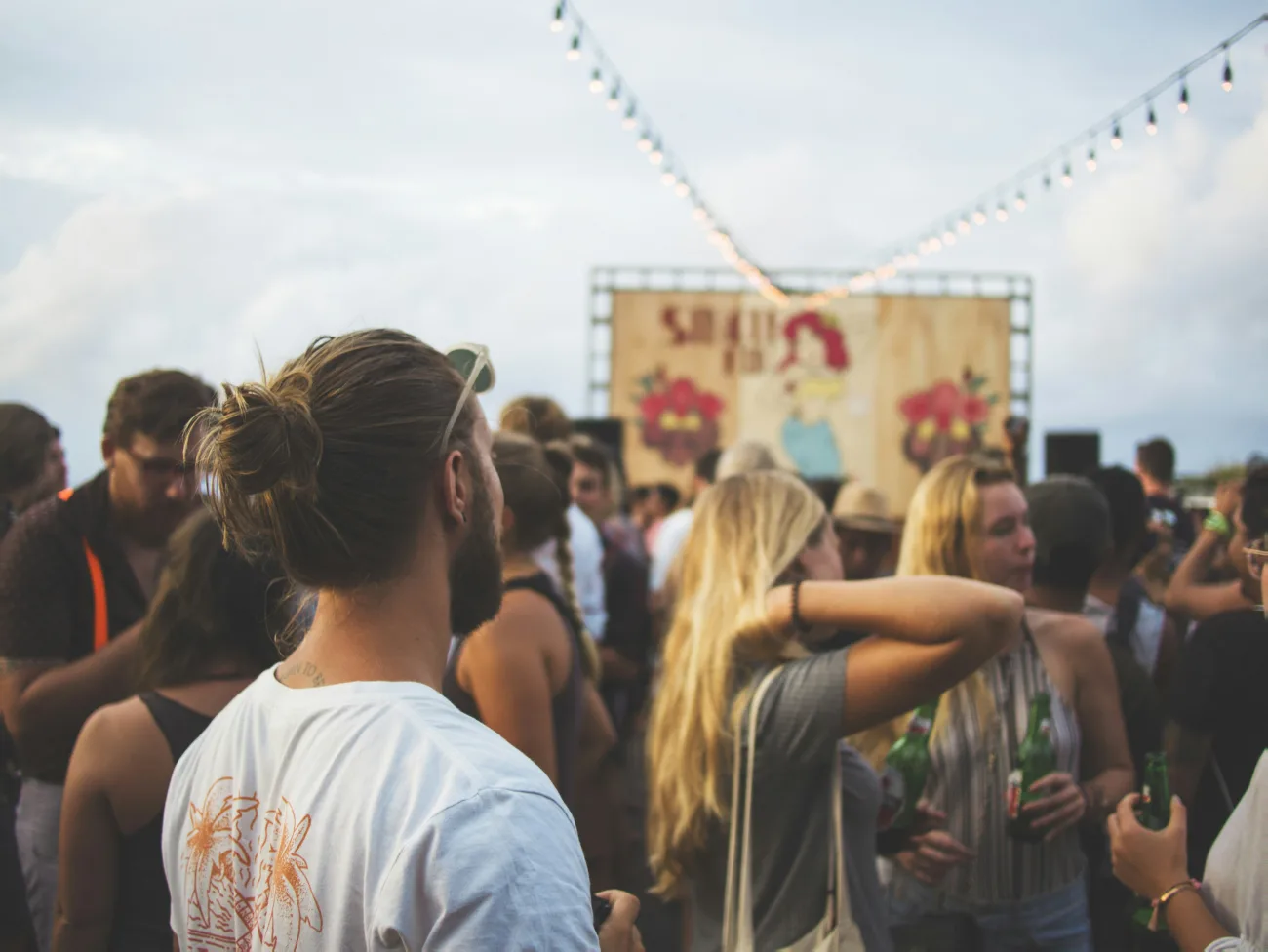 The pit at the Coachella valley music and arts festival