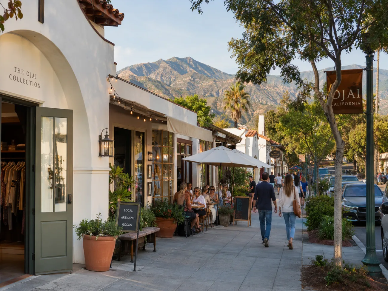 Ojai shops and restaurants