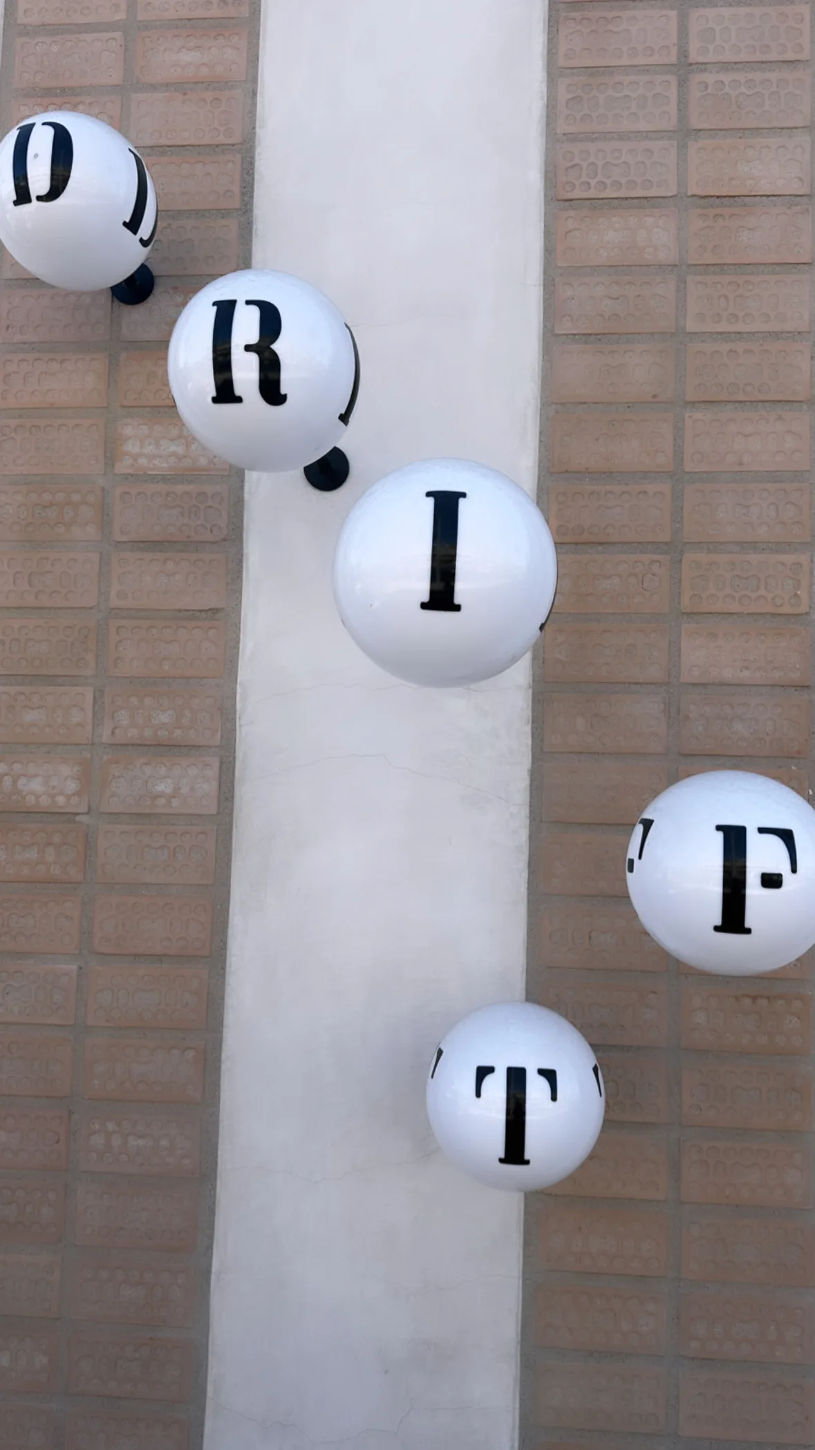 Signage at the Drift Motel in Palm Springs