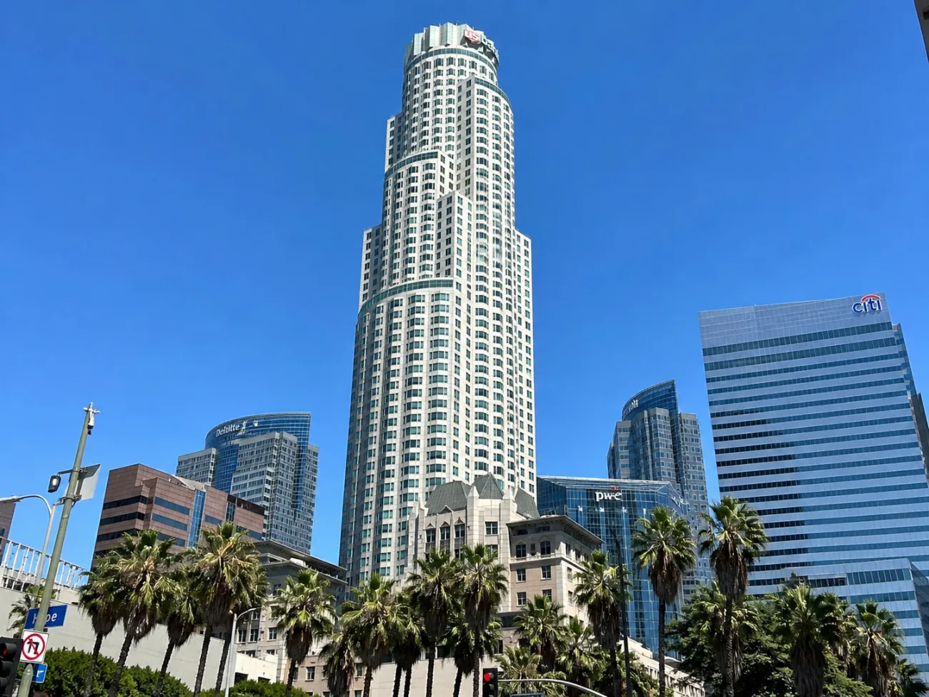 US bank tower in DTLA