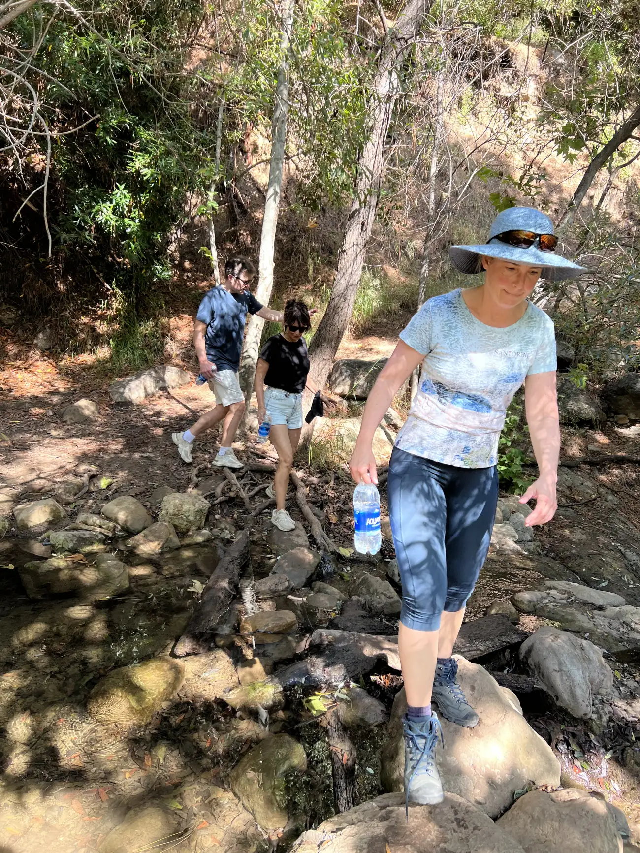 guests on the Solstice Canyon Hike