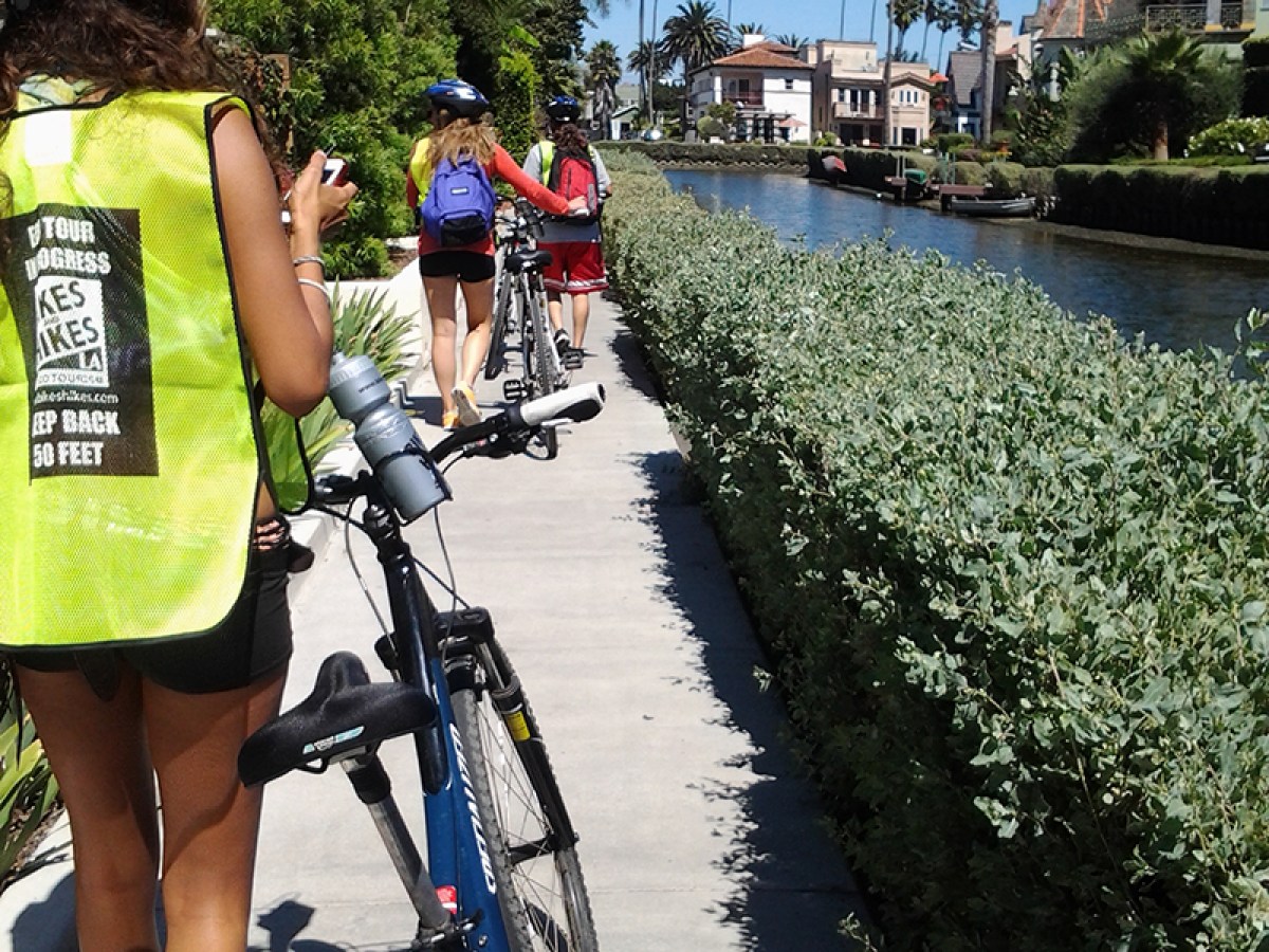 Bike Tour along canal