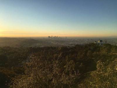 Sunset LA Skyline