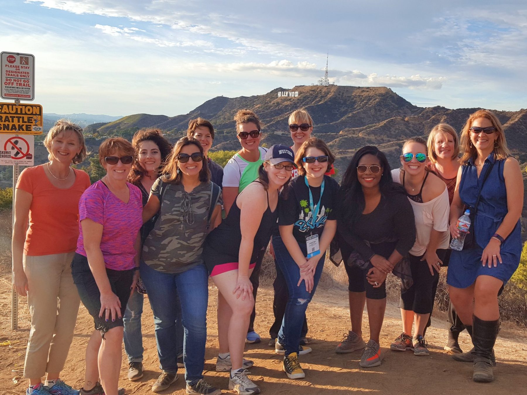 Hollywood Hills Private Group Hiking Tour