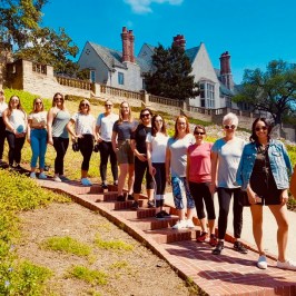 Greystone Mansion during a day in LA