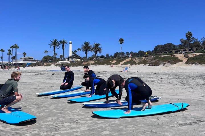 Surfing with Bikes and Hikes LA