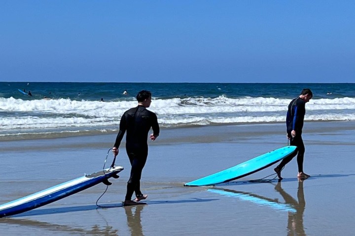 Surfing with Bikes and Hikes LA