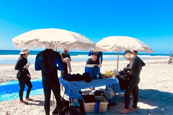 Surfing with Bikes and Hikes LA