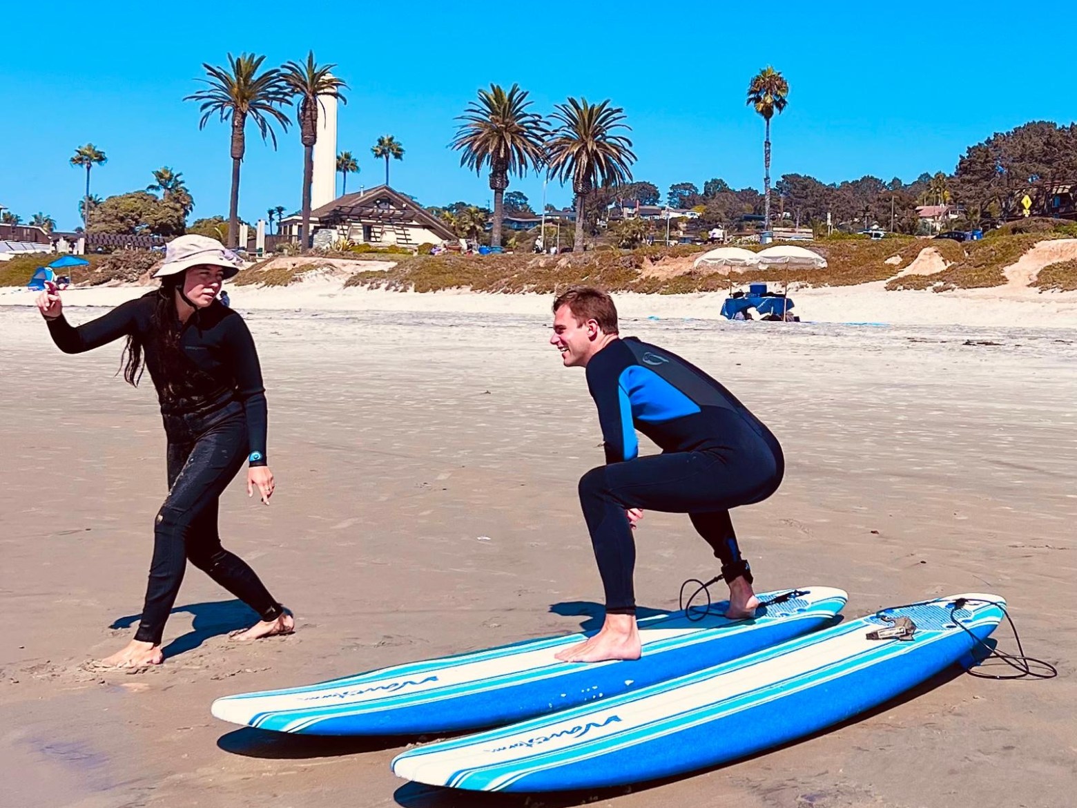 Surfing with Bikes and Hikes LA