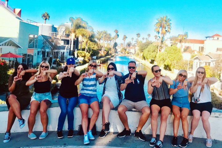 Group on Santa Monica and Venice Beach Bike Tour