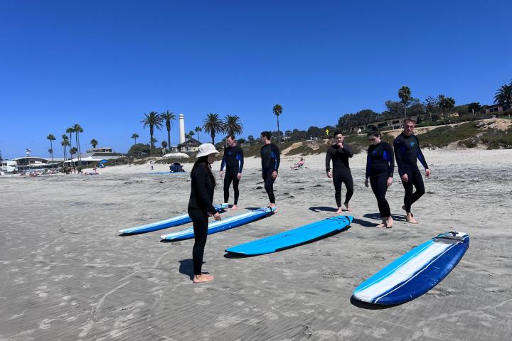 Surfing with Bikes and Hikes LA
