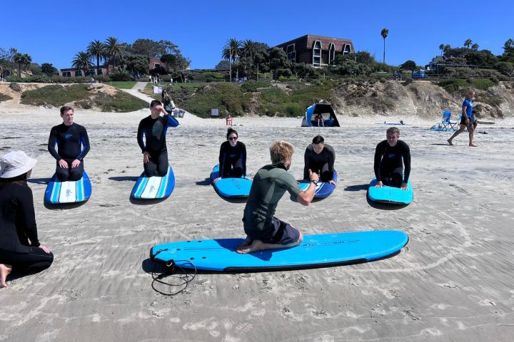 Surfing with Bikes and Hikes LA