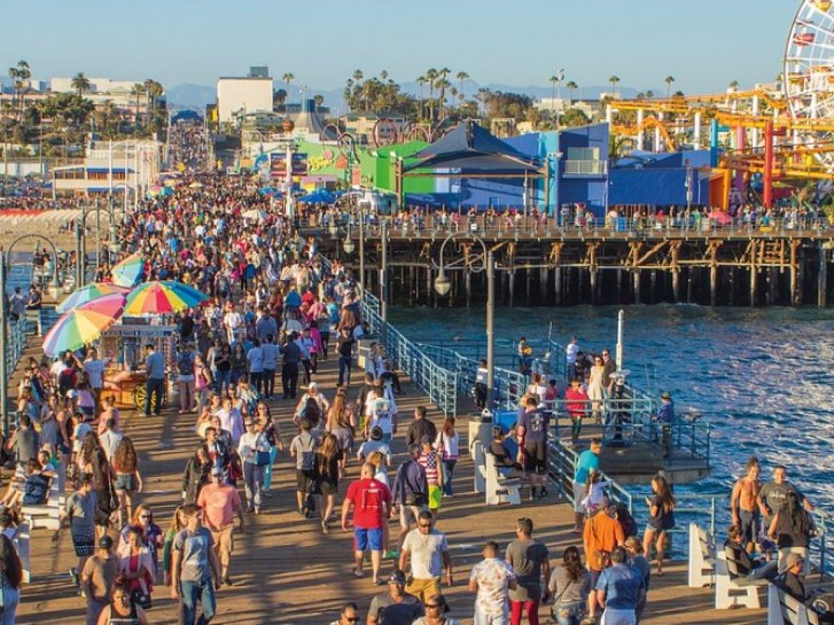 walking tour santa monica pier