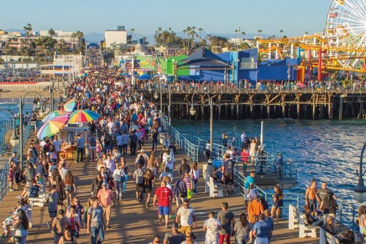 walking tour santa monica pier