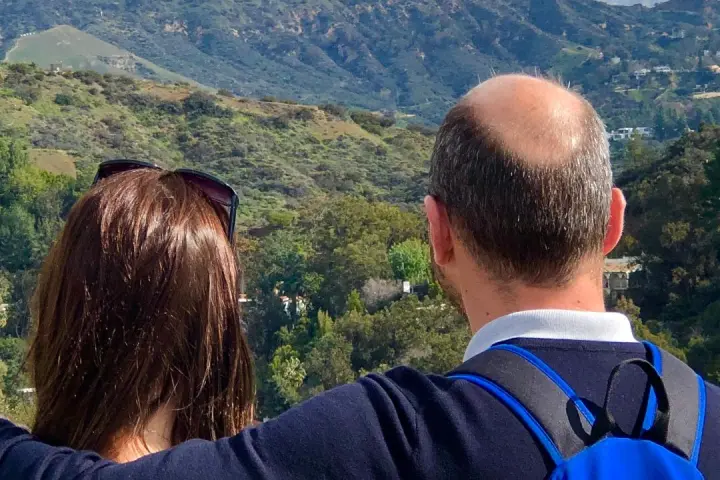 Hollywood Sign Hike Tour View