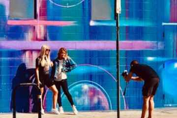 Downtown LA Bike Tour Mural Stop