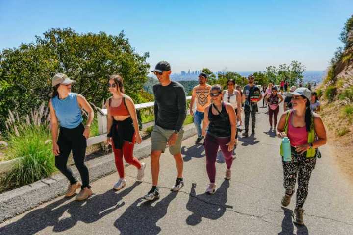 a group of people posing for the camera