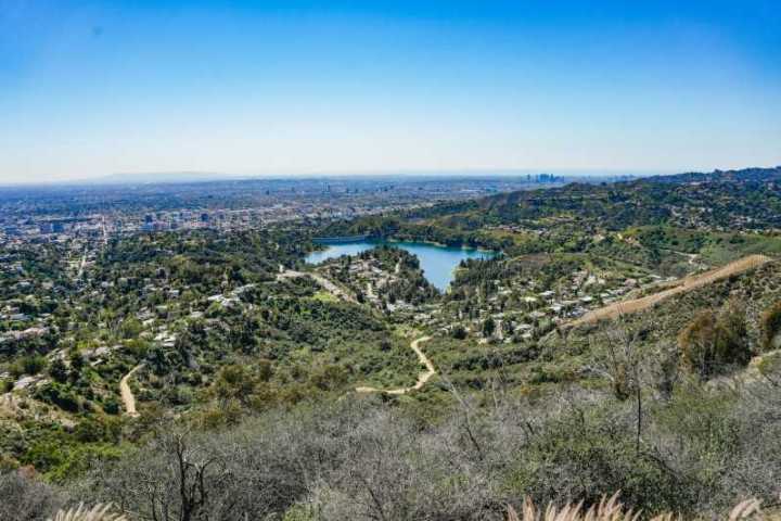 a view of a grassy hill