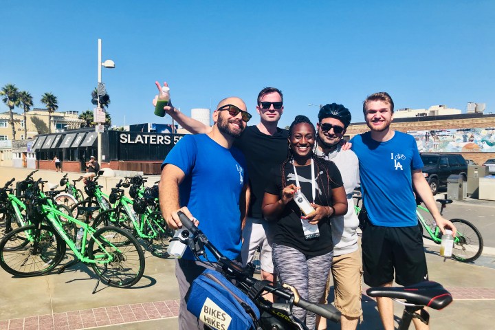 group bike tour south bay
