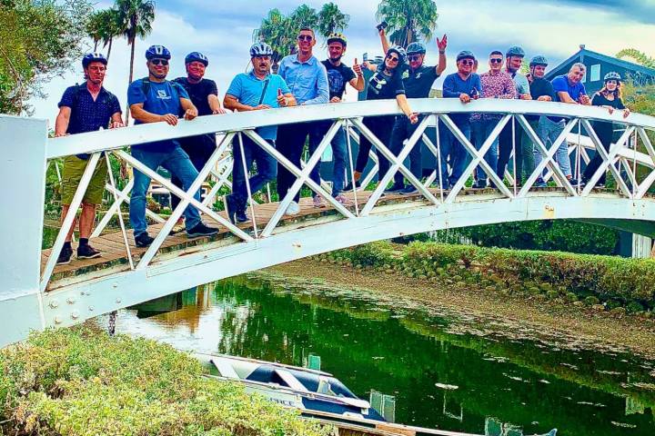 group on bridge