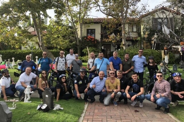 group picture in park