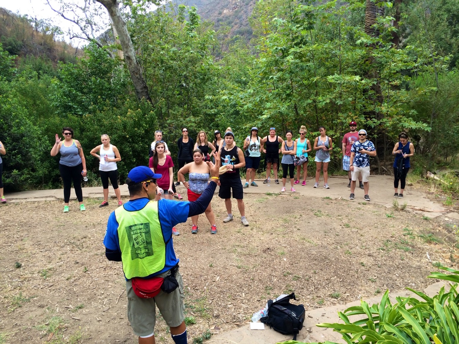 franklin canyon group hike tour