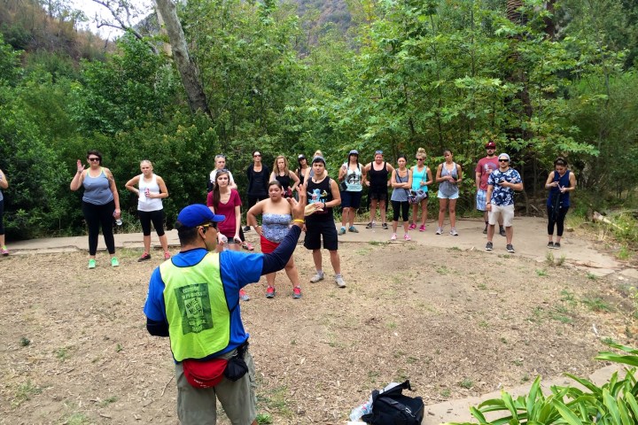 franklin canyon group hike tour