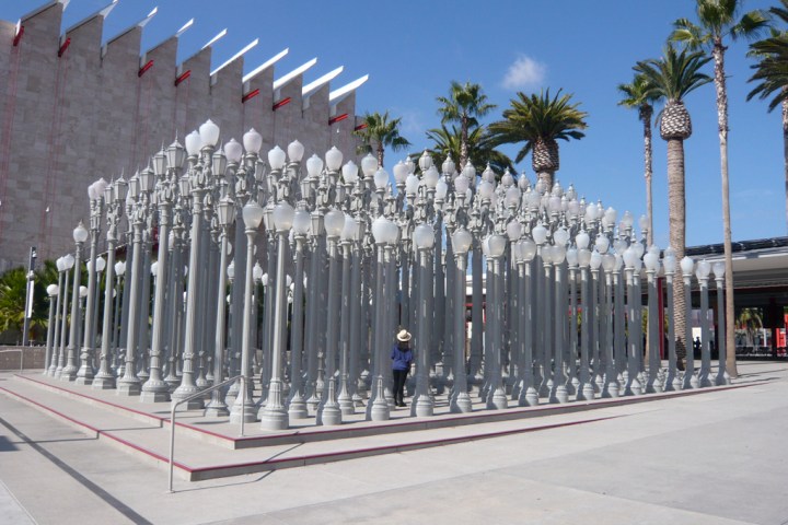 lights display LACMA