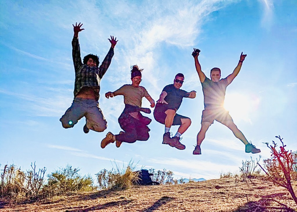 a man jumping in the air doing a trick