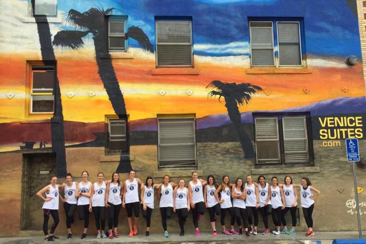 a group of people sitting at a table