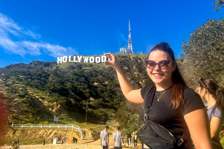 a person posing for a picture