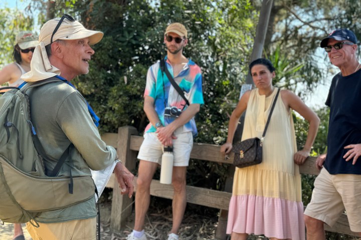 a guided hiking tour of the griffith observatory