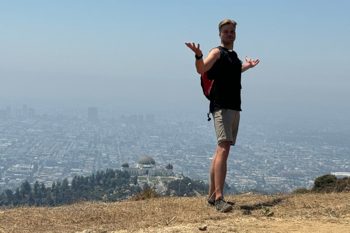 views of the griffith observatory