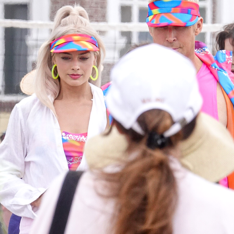 Margot Robbie and Ryan Gosling