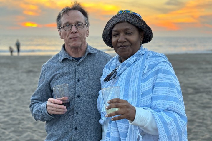 Jewel Brown standing next to a body of water