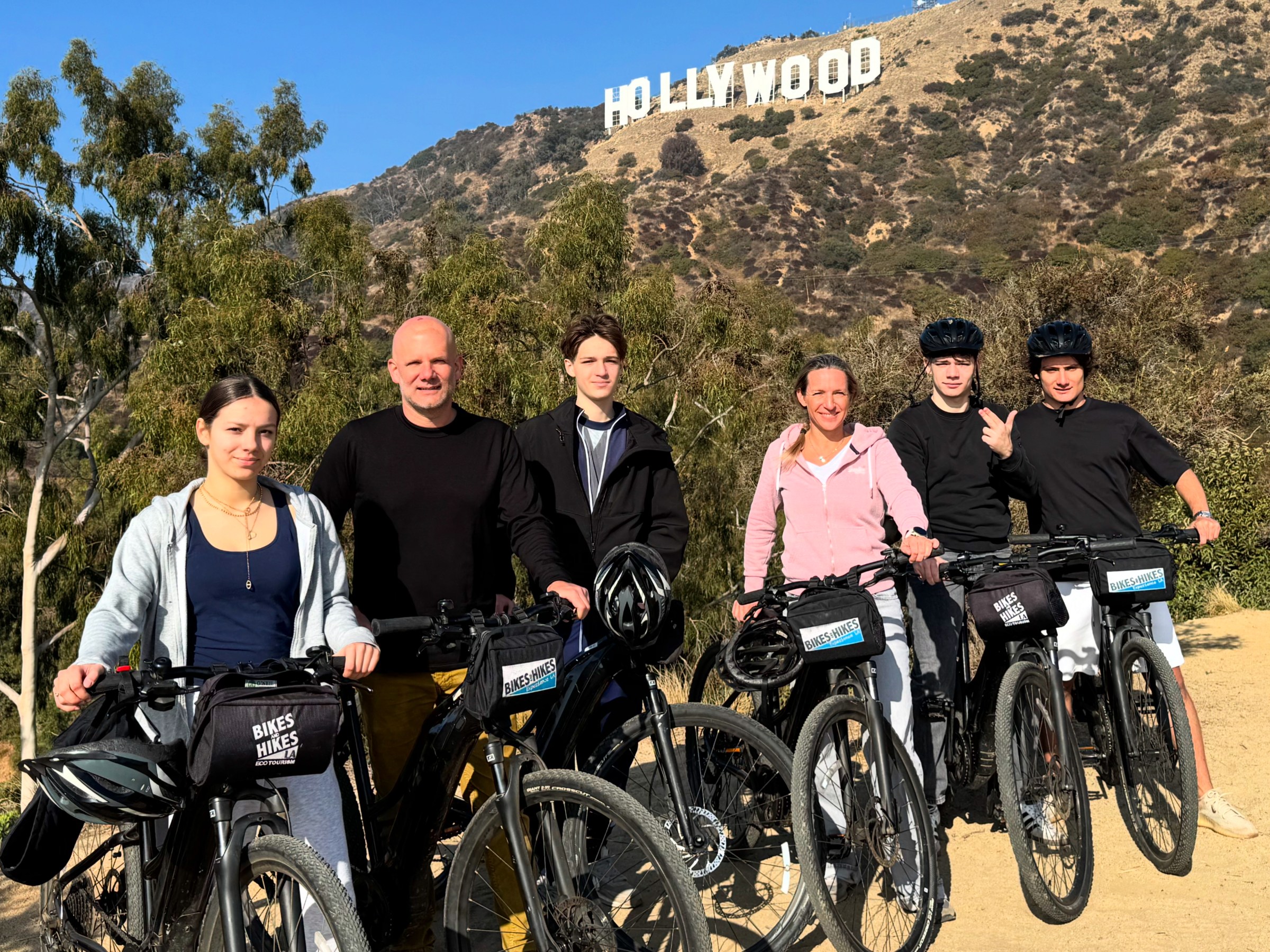 Hollywood Sign Bike Tour