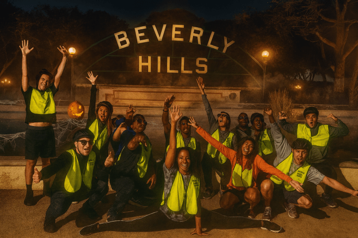 halloween tour of beverly hills